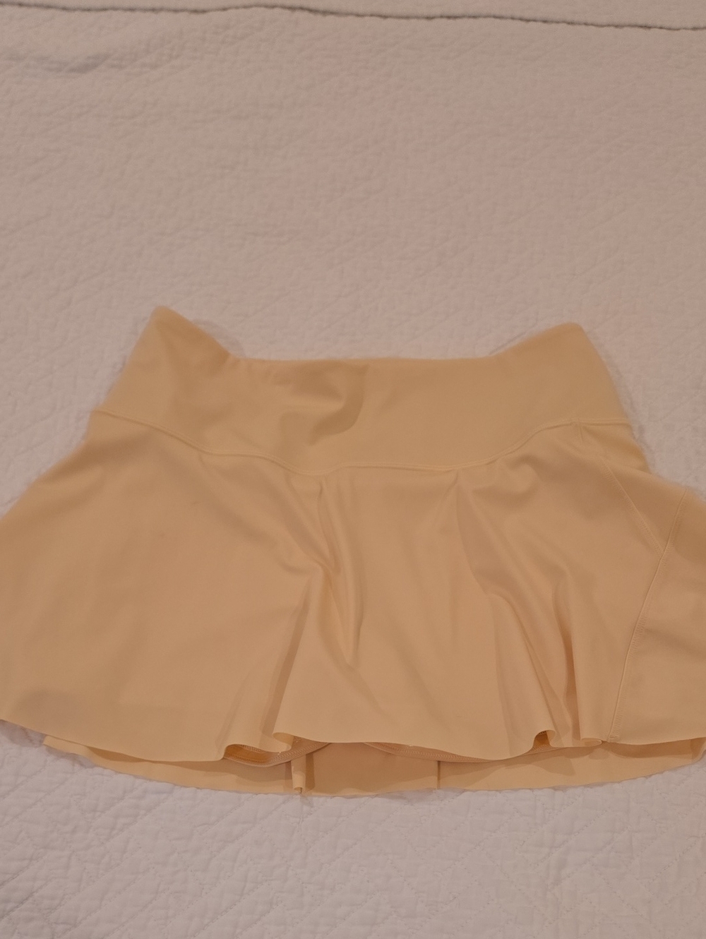 Athleta Yellow Tennis Skirt